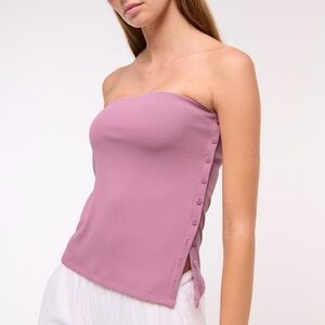 Abercrombie Side-Button Tube Top